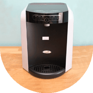 Vue face Fontaine premium s table top